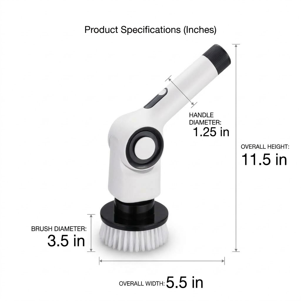 Electric Spin Scrubber